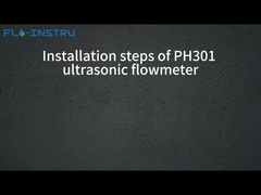 Comment installer bride-sur/compteur de débit ultrasonique portatif ?