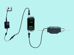 TM605C Serrage sur le débitmètre à ultrasons